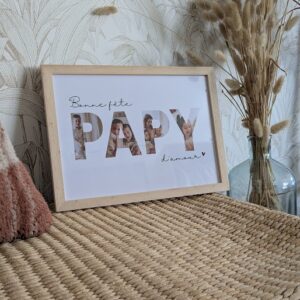 Affiche Lettre Papy